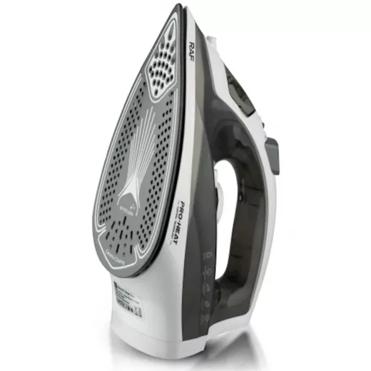 RAF Electric Steam Iron, Grey, 2400 Watt