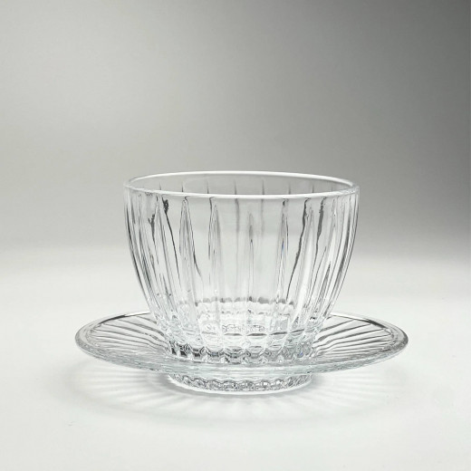 Vague 12 Piece Pudding Glass Bowls 3.35