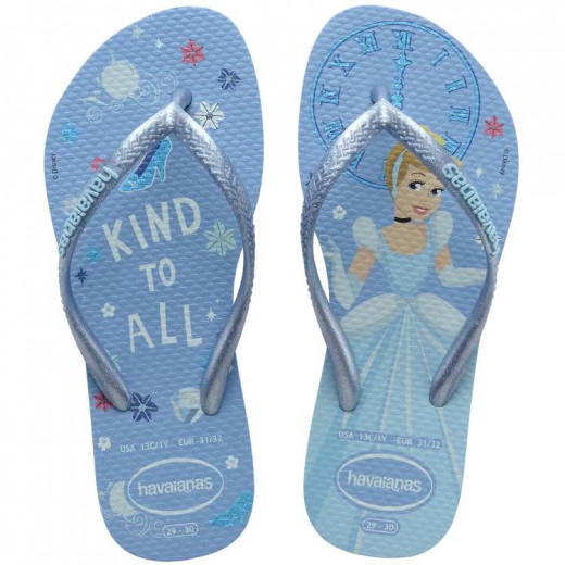 Havaianas Kids Slim Princess Lavender Blue 31/32