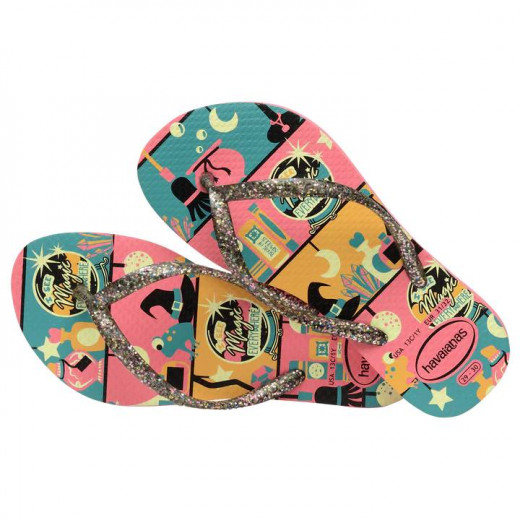 Havaianas Kids Slim Fashion Pink Porcelain 27/28