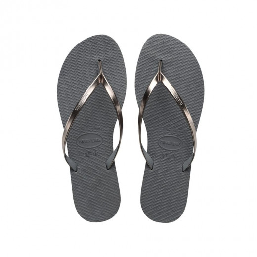 Havaianas You Metallic Grey Steel/metallic 41/42