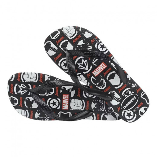 Havaianas Top Marvel Logomania Black 41/42