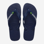 Havaianas Brasil Logo Navy Blue 37/38