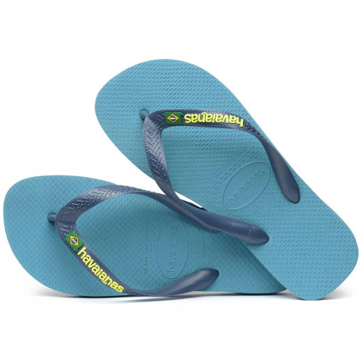 Havaianas Brasil Logo Nautical Blue 41/42