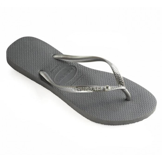 Havaianas Slim Crystal Glamour Steel Grey 41/42