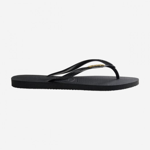 Havaianas Logo Mattalic Black/Gold 39/40