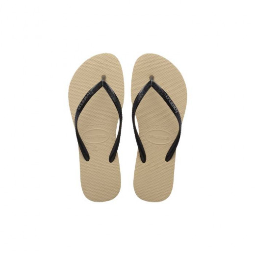 Havaianas Logo Metallic Sand Grey/Black 37/38