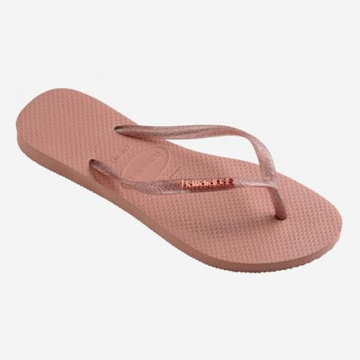 Havaianas Slim Logo Metallic Crocus Rose 39/40