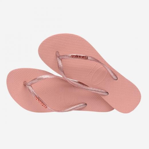 Havaianas Slim Logo Metallic Crocus Rose 35/36