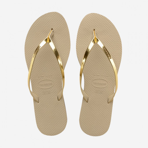 Havaianas You Metallic Sand Grey/light Golden 35/36