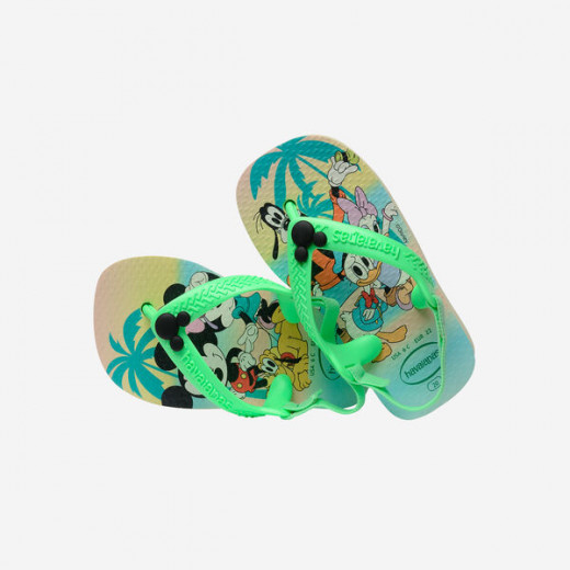 Havaianas Baby Disney Classics / Lime Green Size 19