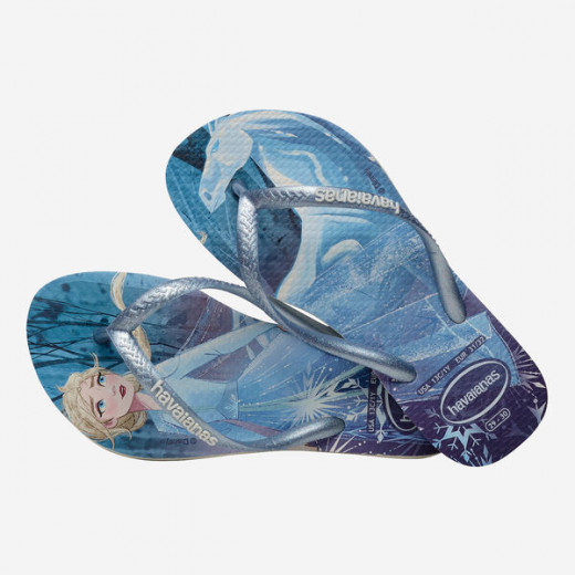 Havaianas Kids Slim Frozen White/snowflakes 31/32