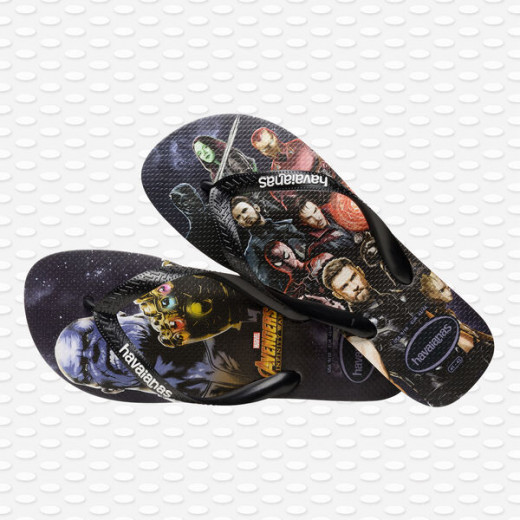 Havaianas Top Marvel Black/white 45/46