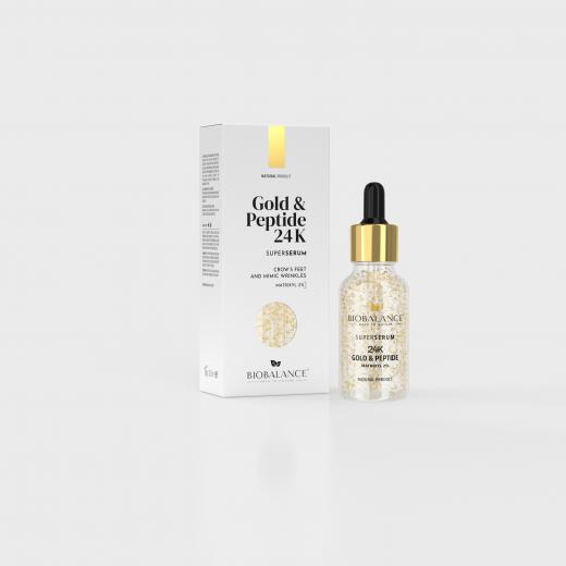 Bio Balance 24k Gold & Peptide  Super Serum , 30ml