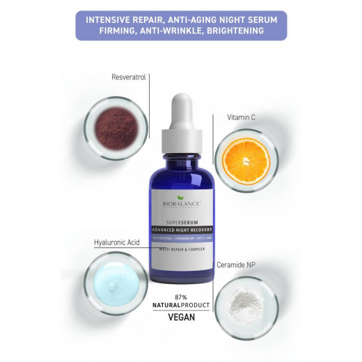 Biobalance Advanced Night Recovery Super Serum  - 30ml