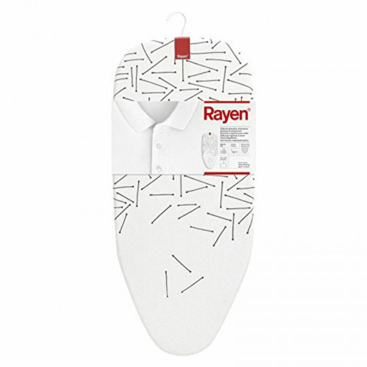 Rayen 6036.91 Table Ironing Board, Minimum Space, with Metal Grill, for Hanging, Dimensions: 73.5 x 31.5 cm