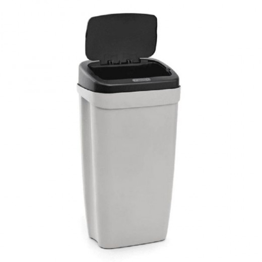 Rayen - Kitchen Rubbish Bin with Automatic Opening Sensor, Grey/Black