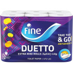 Toilet Tissue Smart duetto 300 Sheets 2 Plies(Bale of 06x6) Dawn