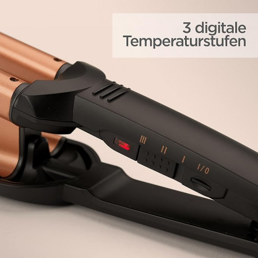 Babyliss Deep Waves Curling iron Warm Black, Orange