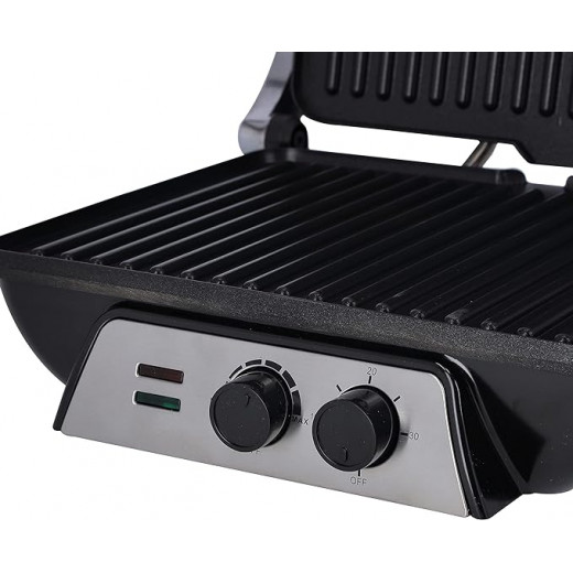 Olsenmark Super-Jumbo Grill Sandwich Maker 2000W OMGM2441 Black/Silver