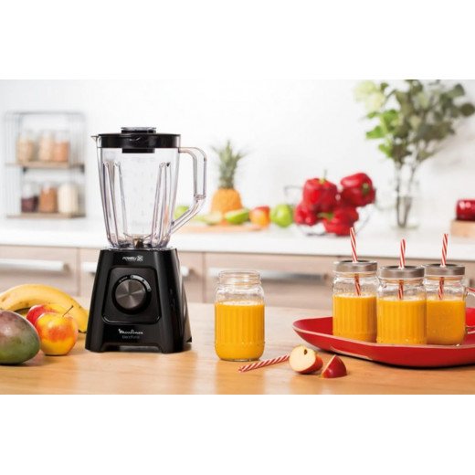 MOULINEX French blender, 600 watts, 3 speeds, LM42581