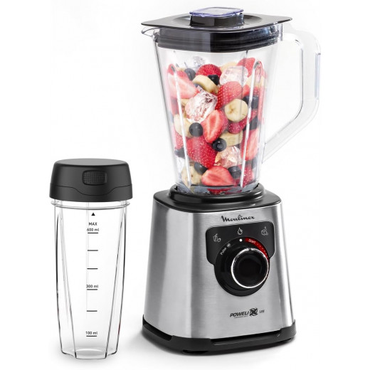 MOULINEX Blender | PerfectMix |High Speed 2 L Blender Smoothie Maker 1200 W