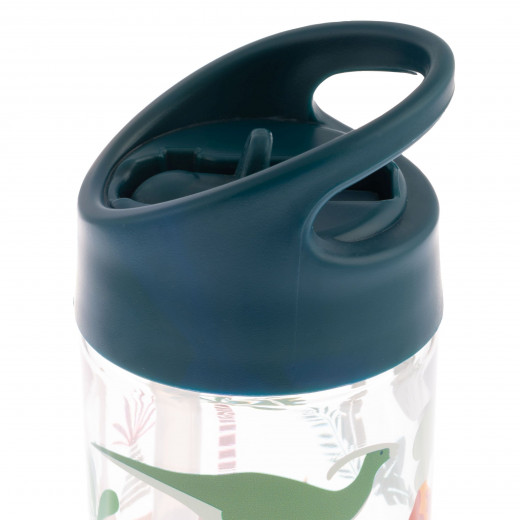 Stephen Joseph, Kids Flip Top Water Bottle Blue Dino