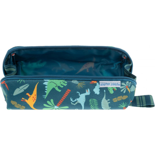 Stephen Joseph All Over Printed Pencil Pouch, Dino