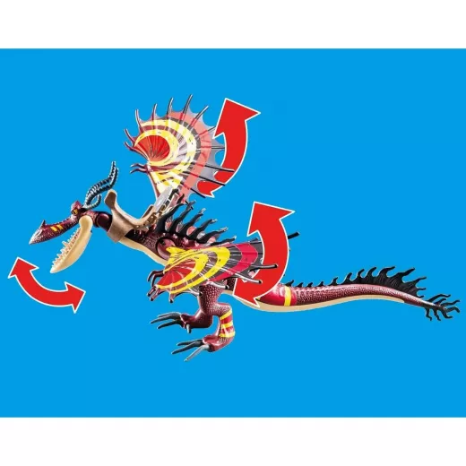 Playmobil Dreamworks Dragon Racing: Fishlegs And Meatlug