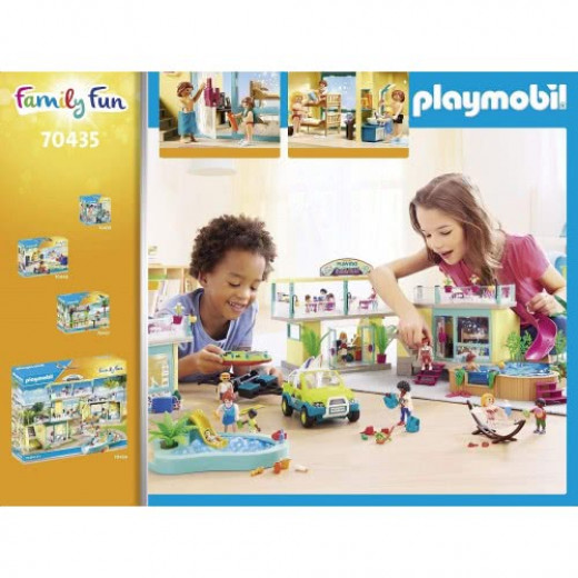 Playmobil Bungalow With Pool, 4 Years And Above