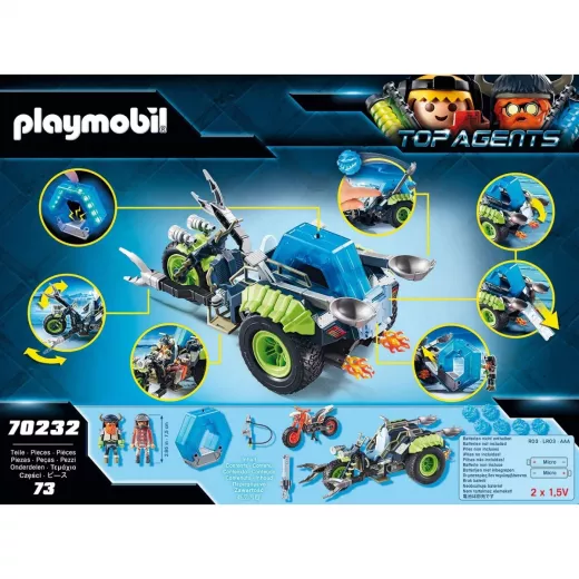 Playmobil Top Agents V Arctic Rebels Ice Trike