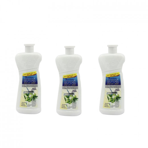 Loyal Concentrated Multipurpose Household Deodorizer White 2100 ML, 3 PACKS