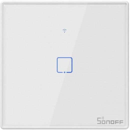 Sonoff T1UK1C-TX WiFi Wall Switches RF Controlled Smart Touch Panel Switch