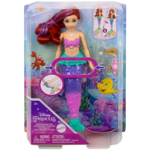 Disney Princess Swim & Splash Ariel Doll