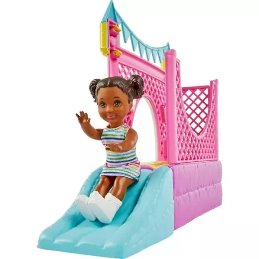 Barbie Skipper Babysitters Inc. Bounce House Playset