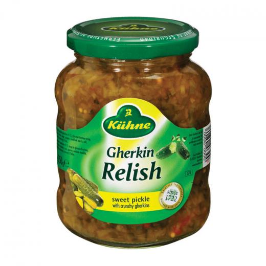 Kuhne Gherkin Sweet Pickle Relish 350 g