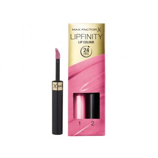 Max Factor Lipfinity Lipstick with Gloss, 22 Forever Lolita