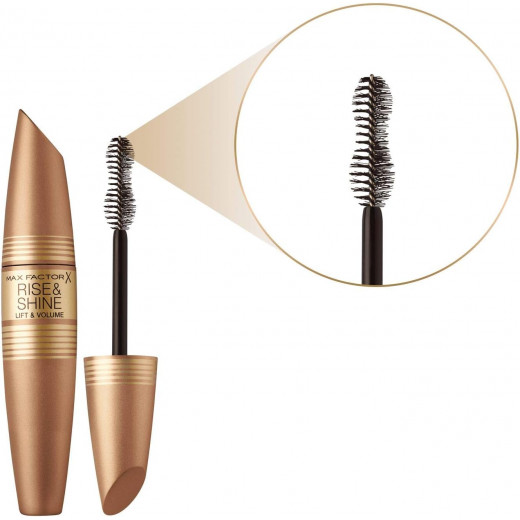 Max Factor Rise & Shine Mascara Extreme Black, 12 ml