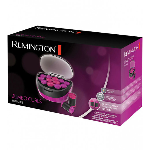 Remington H5670 Hair Rollers Jumbo Curls 12 Set Ceramic