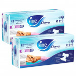 Fine Care Incontinence Unisex Adult Briefs Diapers Waist (Up to 178 Cm) X Large of 36 Diapers* 2 Packs