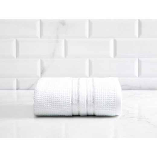 Madame Coco Jolie Face Towel, White, Luxury Collection