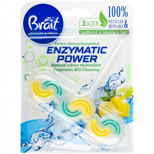 Brait Enzymatic Lemon toilet cube 45 g