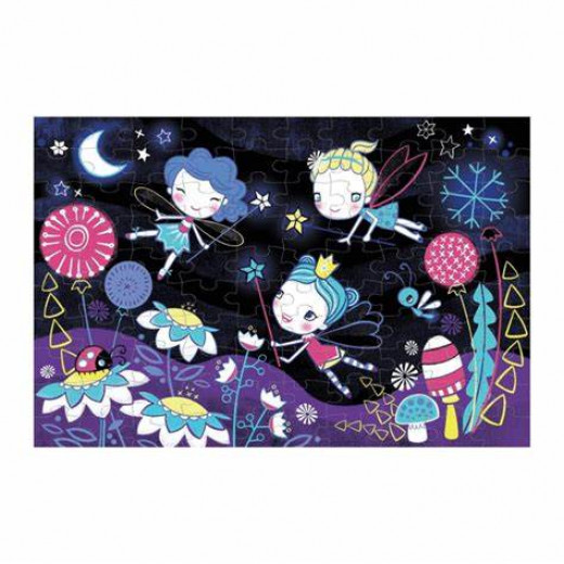 Fairies Glow in the Dark Puzzle 100 pieces