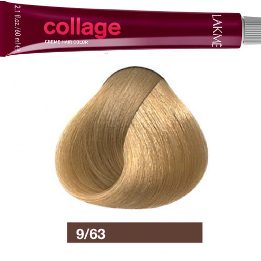 Lakme Collage Cream Gold Chestnut Very Light Blonde Hair Color 9/63