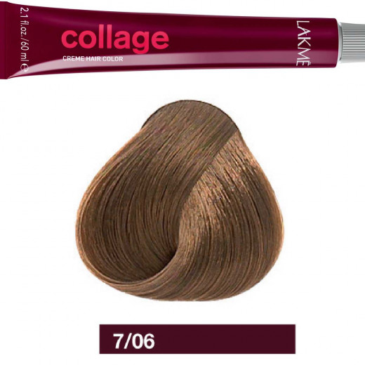 Lakme Collage Cream Warm Medium Blonde Hair Color 7/06