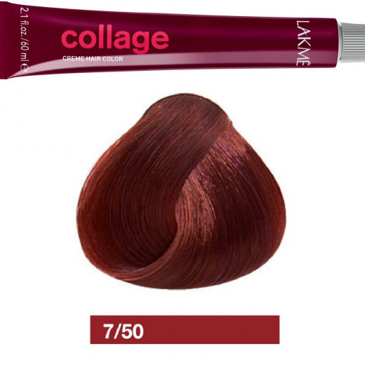 Lakme Collage Mahogany Medium Blonde Cream Hair Color 7/50