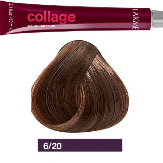 Lakme Collage Violet Dark Blonde Cream Hair Color 6/20