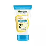 Garnier Skinactive Fast Clear 3 In 1 Exfoliating Wash 150ml