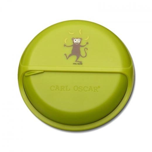 Carl Oscar SnackDISC™, Kids - Lime- Lunch boxes