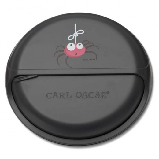 Carl Oscar BIG SnackDISC™ 5-chamber rotating snack container Grey